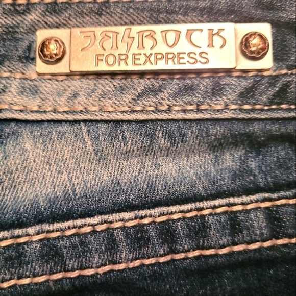 RE ROCK FOR EXPRESS bootcut jeans. Size 8/31inseam. EXCELLENT CONDITION! - Picture 9 of 9